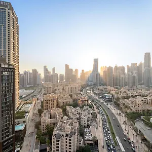 شقة First Class 2br With Full Burj Khalifa And Fountain View, دبي